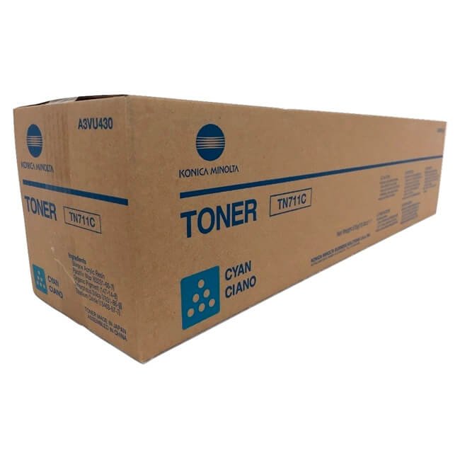 Tóner Konica Minolta TN-711C original Cyan Tóner Konica Minolta TN-711C original Cyan