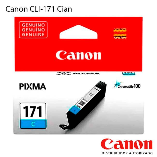 Cartucho de Tinta Canon CLI-171 Cian