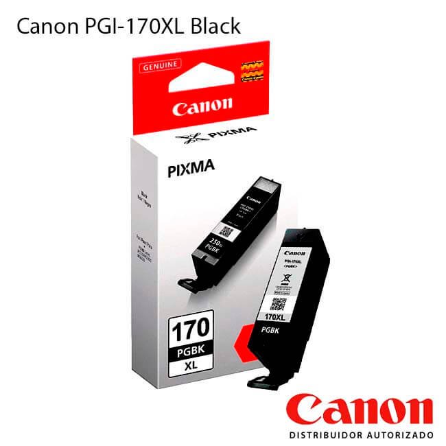 Cartucho de Tinta Canon PGI-170XL alta capacidad Black