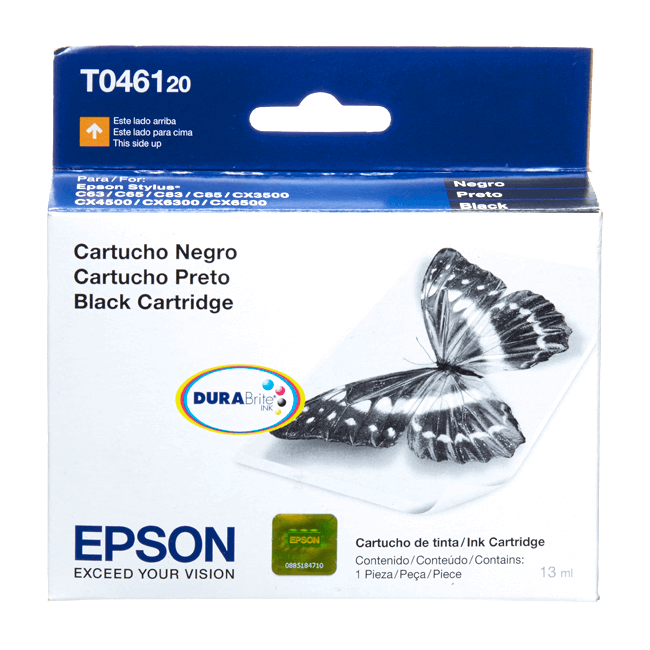 Tinta Epson T046120 original T0461 Black