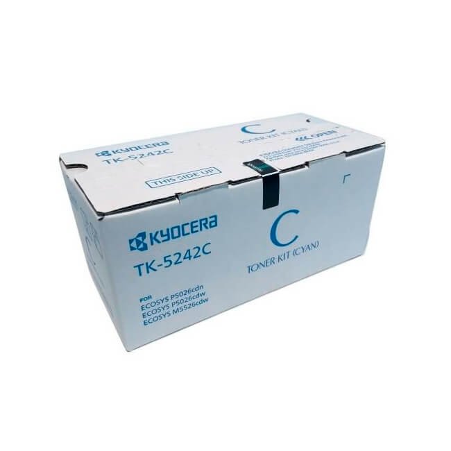 Cartucho de Toner Kyocera TK-5242C Original Cyan