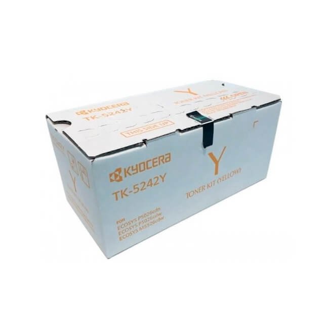 Cartucho de Toner Kyocera TK-5242Y Original Yellow