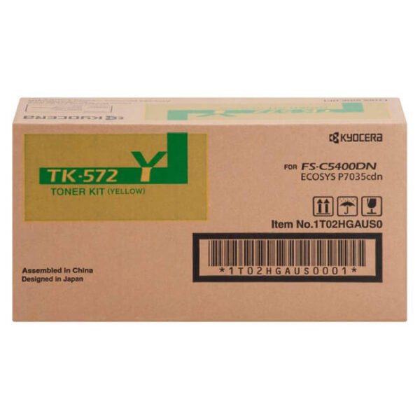 Cartucho de Toner Kyocera TK-572Y Original Yellow
