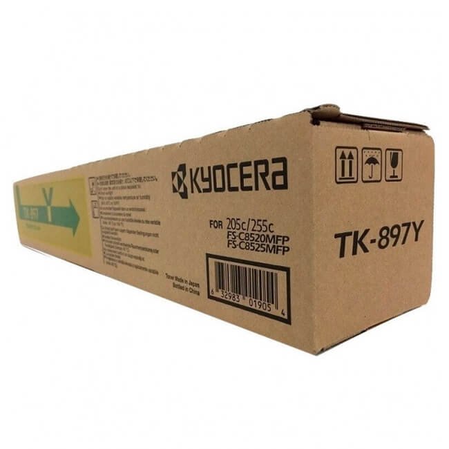 Cartucho de Toner Kyocera TK-897Y Original Yellow