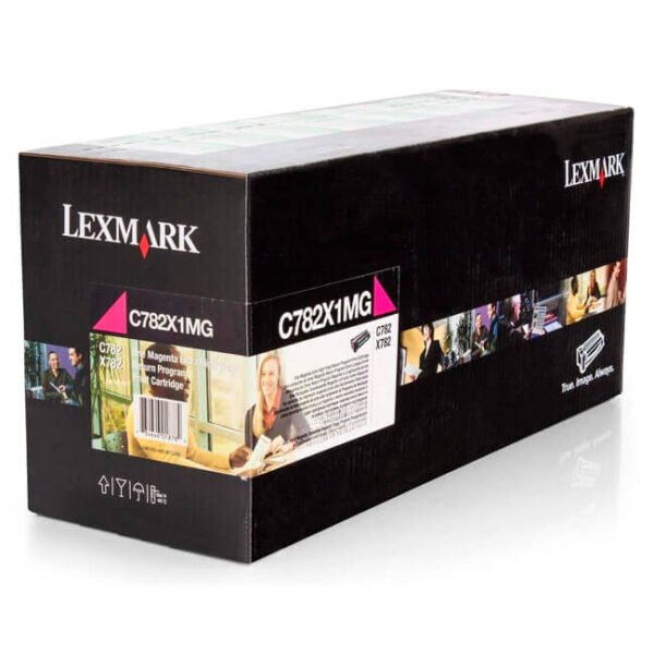 Tóner Lexmark C782X1MG original Magenta