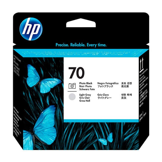 Cabezal HP C9407A Ph Black, Lt Gray  70 original