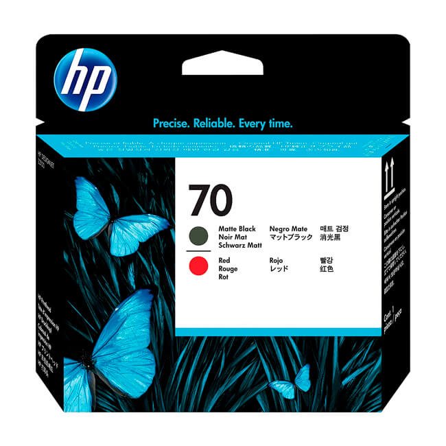 Cabezal HP C9409A Matte Black, Red  70 original