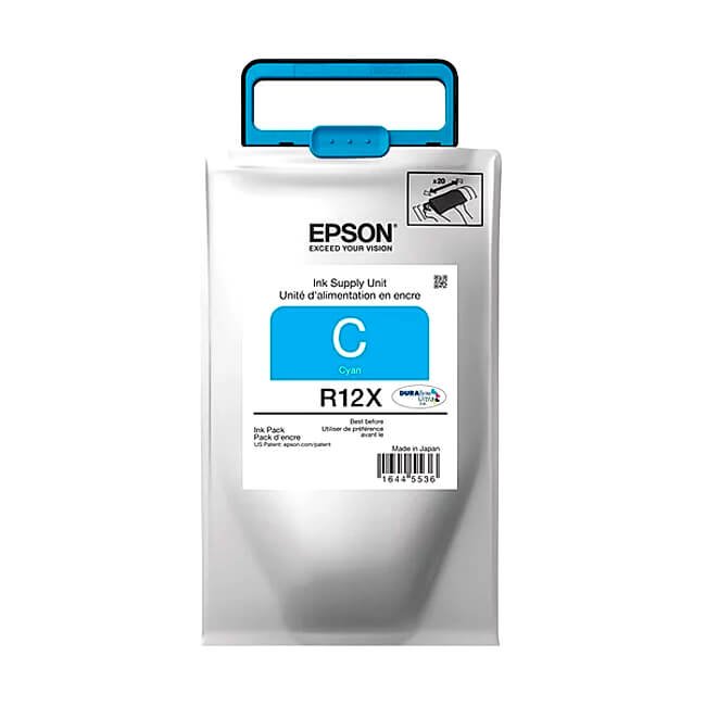 Tinta Epson R12X cyan TR12X220 original