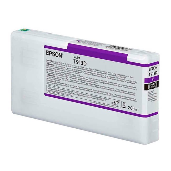 Tinta Epson T913 original T913D00 violeta