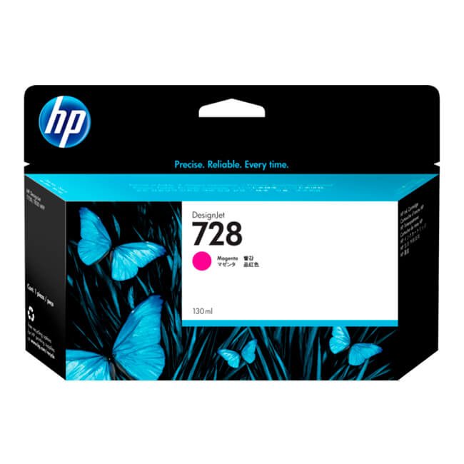 Tinta HP 728 original F9J66A Magenta