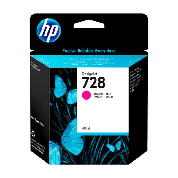 Tinta HP 728 original F9J62A Magenta