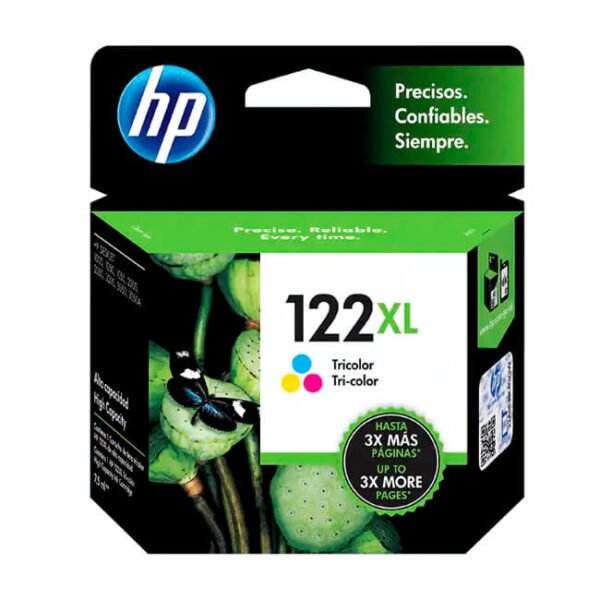 Tinta HP 122XL original CH564HL Tricolor