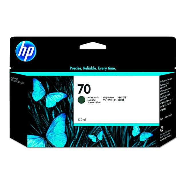 Tinta HP 70 original C9448A Matte Black