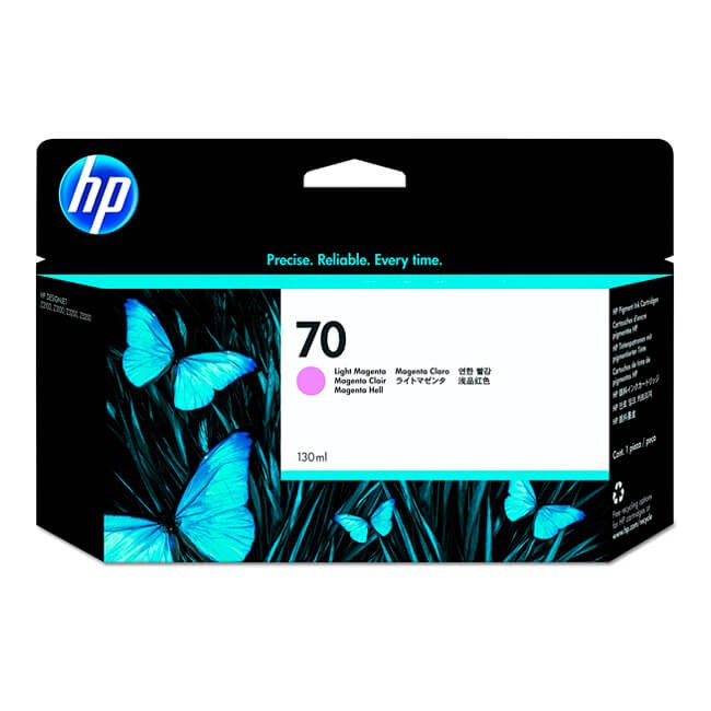 Tinta HP 70 original C9455A Light Magenta