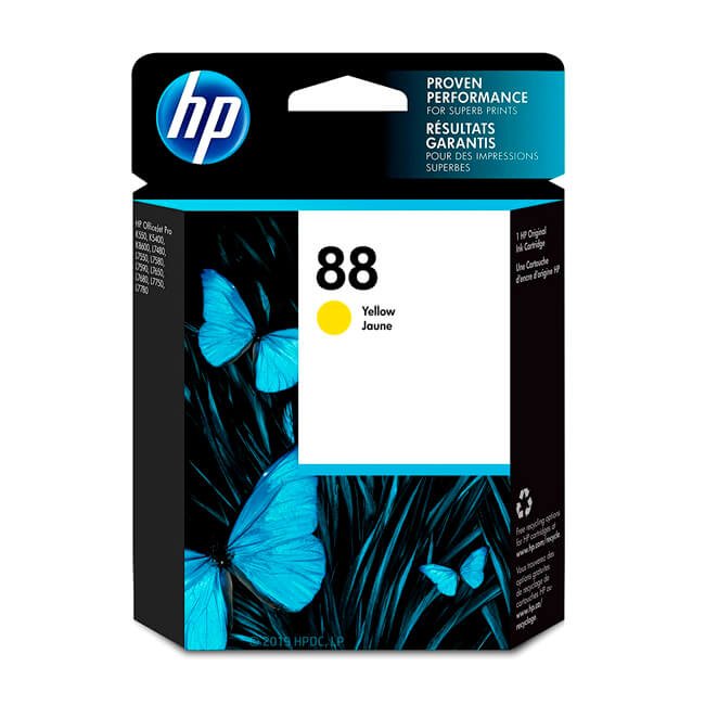 Tinta HP 88 original C9388AL Yellow