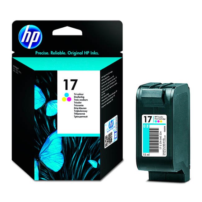Tinta HP 17 original C6625A Tricolor