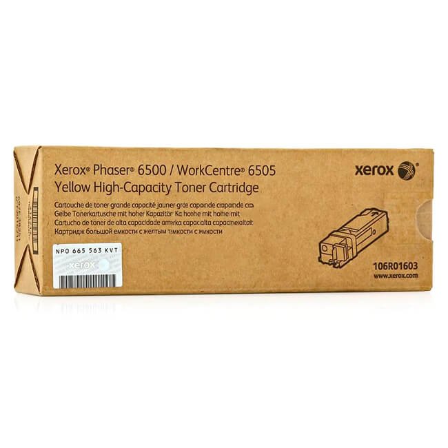 Toner Xerox 106R01603 Yellow Al Mejor Precio Original