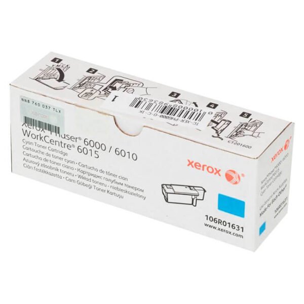 Toner Xerox 106R01631 Cyan Al Mejor Precio Original