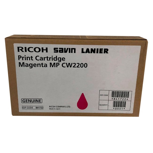 Cartucho de Toner Ricoh 841722 Original Magenta