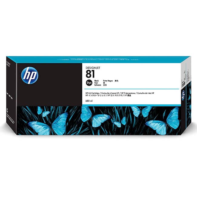 Tinta HP 81 original C4930A Negro
