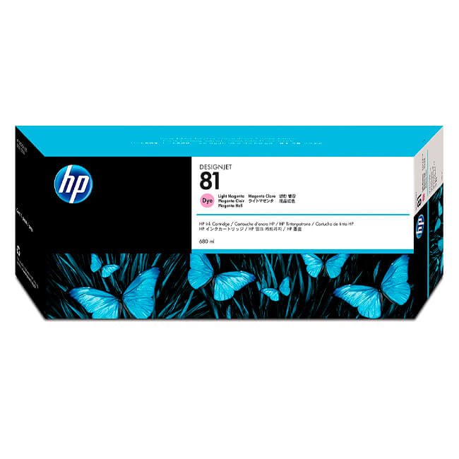 Tinta HP 81 original C4935A Lt Magenta