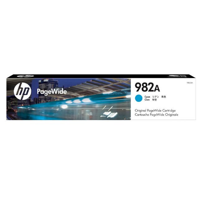 Tinta HP 982A original T0B23A Cyan