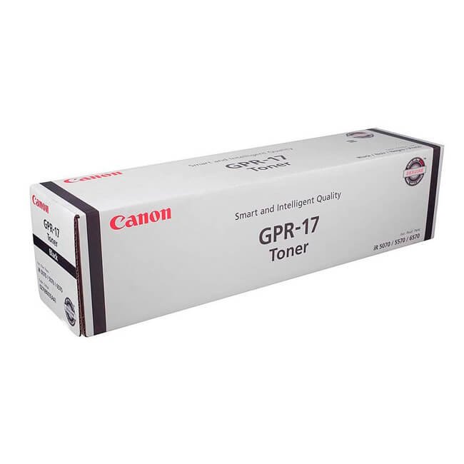 Toner Canon IR 5570, 6570 Negro GPR 17 Original