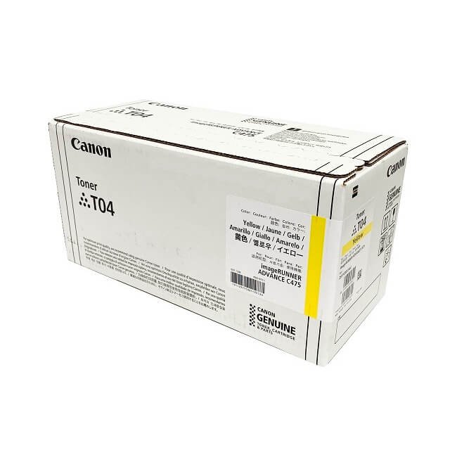 Toner Canon T04 original Yellow