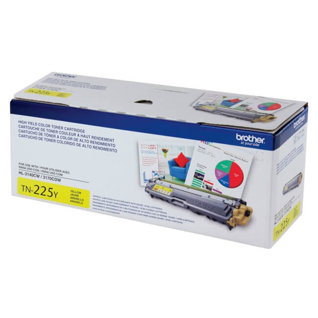 Toner Brother TN225Y Yellow Al Mejor Precio Original
