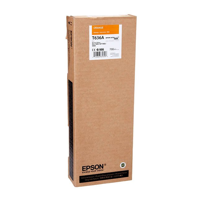 Tinta Epson T636A00 original T636A Orange