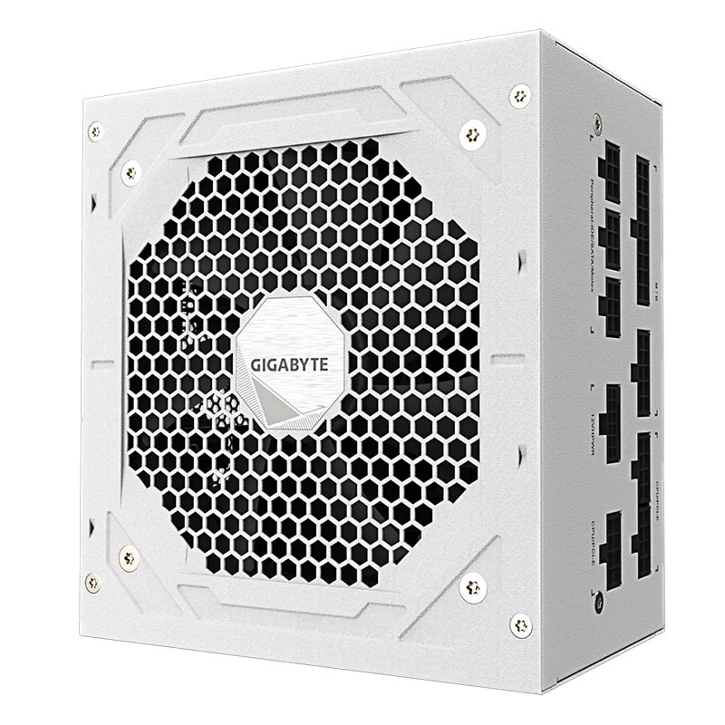 Fuente de alimentación Gigabyte UD850GM PG5W, 850W, 80 PLUS Gold, Formato ATX.