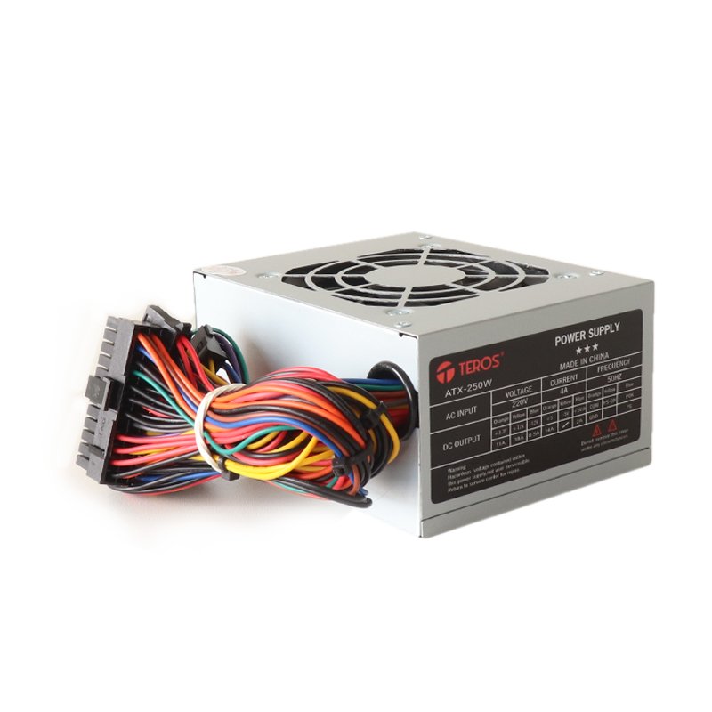 Fuente de alimentación TEROS TE-7026N, Formato SFX, 250 W, 115V / 230V Fuente de alimentación TEROS TE-7026N, Formato SFX, 250 W, 115V / 230V