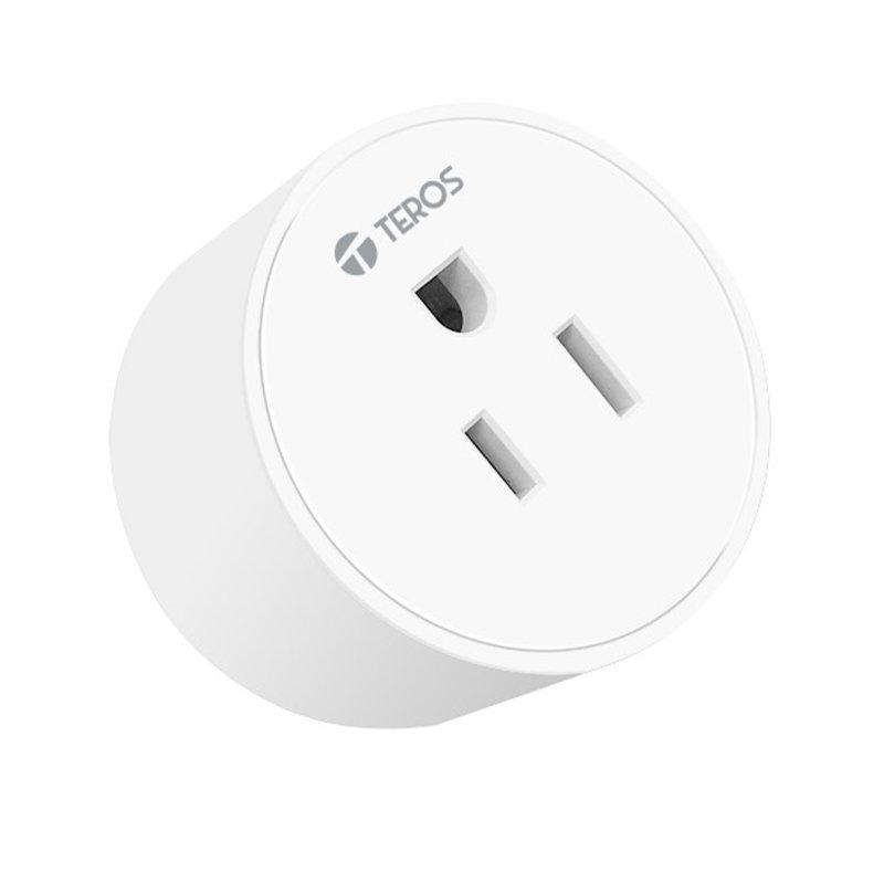 Enchufe / Tomacorriente inteligente TEROS TE-9101W, Wi-Fi, incluye 1 x toma, color blanco Enchufe / Tomacorriente inteligente TEROS TE-9101W, Wi-Fi, incluye 1 x toma, color blanco