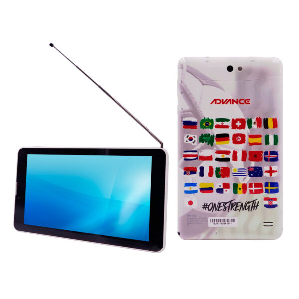 Tablet Advance Prime PR6145, 7” 1024×600, Android 4.4, 3G, Dual SIM, 8GB, 1GB, DTV.