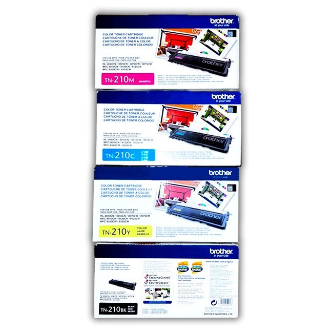 Toner Brother MFC-9120CN, 9125CN, 9125CW TN 210 Pack