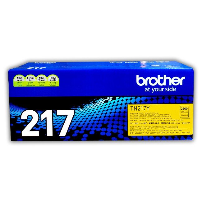 Toner Brother TN-217Y Yellow Al Mejor Precio Original