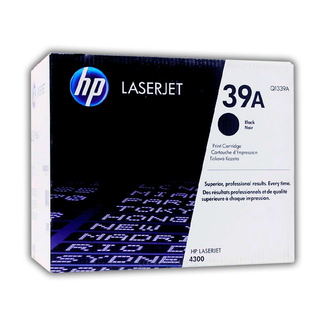 Toner HP Q1339A 39A Negro LaserJet 4300 Original