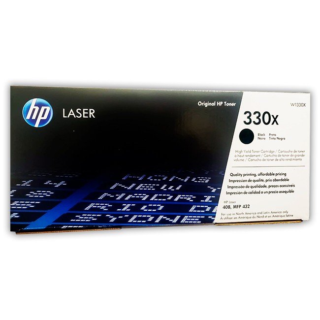 Toner HP W1330X modelo 330X usar en LaserJet 408dn, m408dn Original