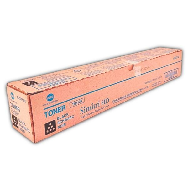 Toner Konica Minolta bizhub c454e, c554 TN-512 Negro