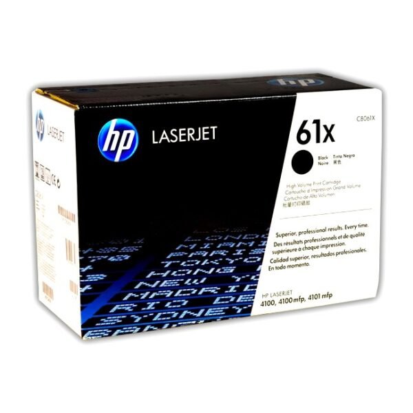 Toner Laserjet HP C8061X 4100, 4100n, 4101 61X
