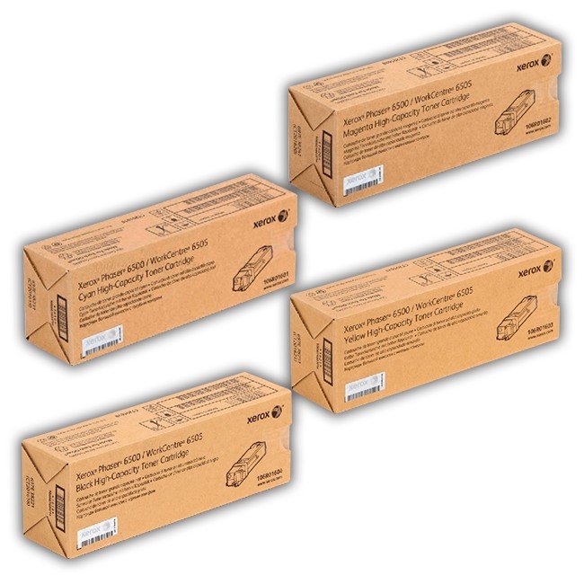 Toner Xerox 6500, 6505 Pack Original Al Mejor Precio