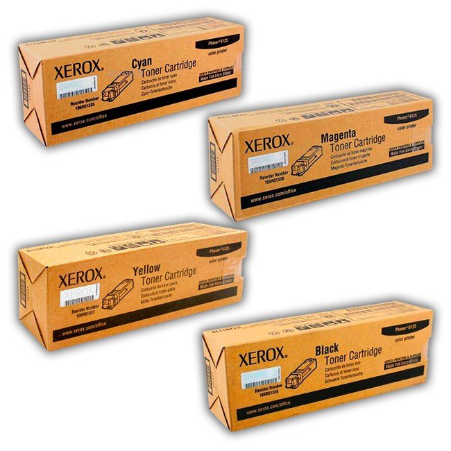 Toner Xerox Phaser 6125 Pack Original Al Mejor Precio