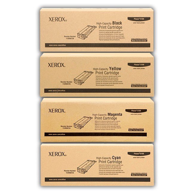 Toner Xerox Phaser 6180 Pack Original Al Mejor Precio