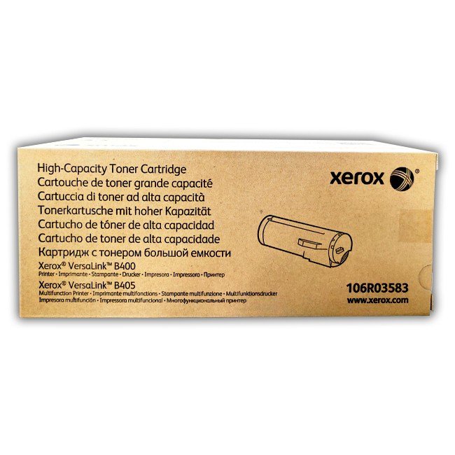 Toner Xerox Versalink B400 Original 106r03583 Negro
